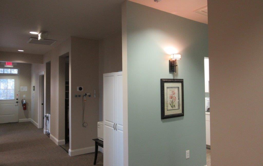 Dental hallway | Summerville SC Dentist