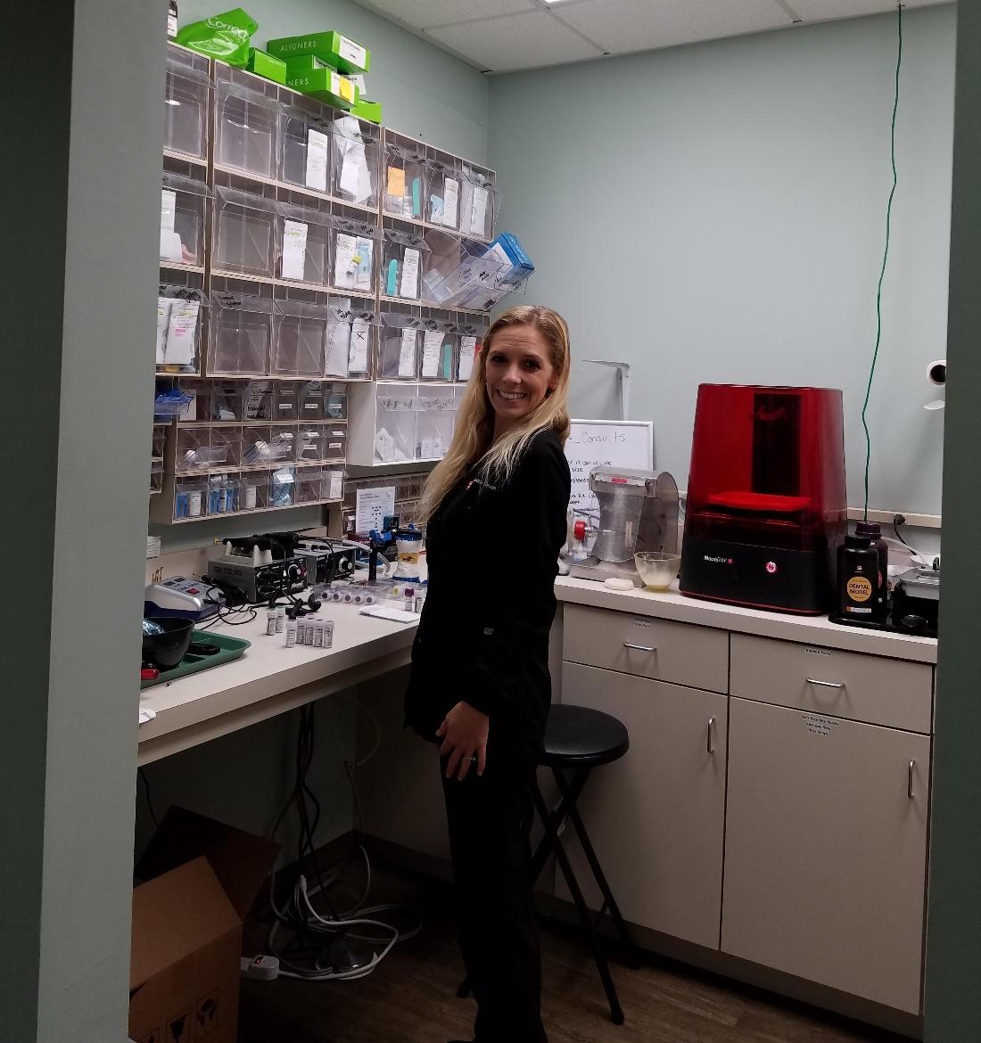 Prep Station in dental office | Azalea Dental